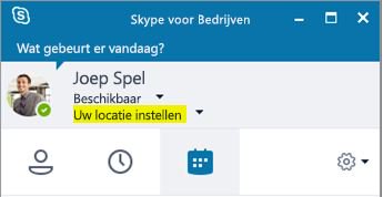 AdoptUC's tweet photo. Werk je op verschillende plekken? Laat je netwerk je locatie weten door dit in te stellen in #SkypeforBusiness. De locatienaam die je invoert wordt automatisch aan het netwerk waarop je je bevindt gekoppeld, dus je hoeft het per locatie maar één keer in te stellen. https://t.co/a2V2n6OIBc