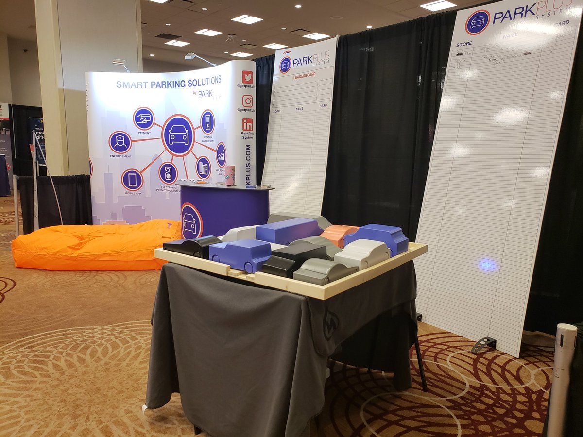 getparkplus's tweet photo. The calm before the storm... come to booth 203 to see what this is all about and try to win a $100 gift card! #cpatoronto18 #parkingconference https://t.co/T7VgFiqrNI