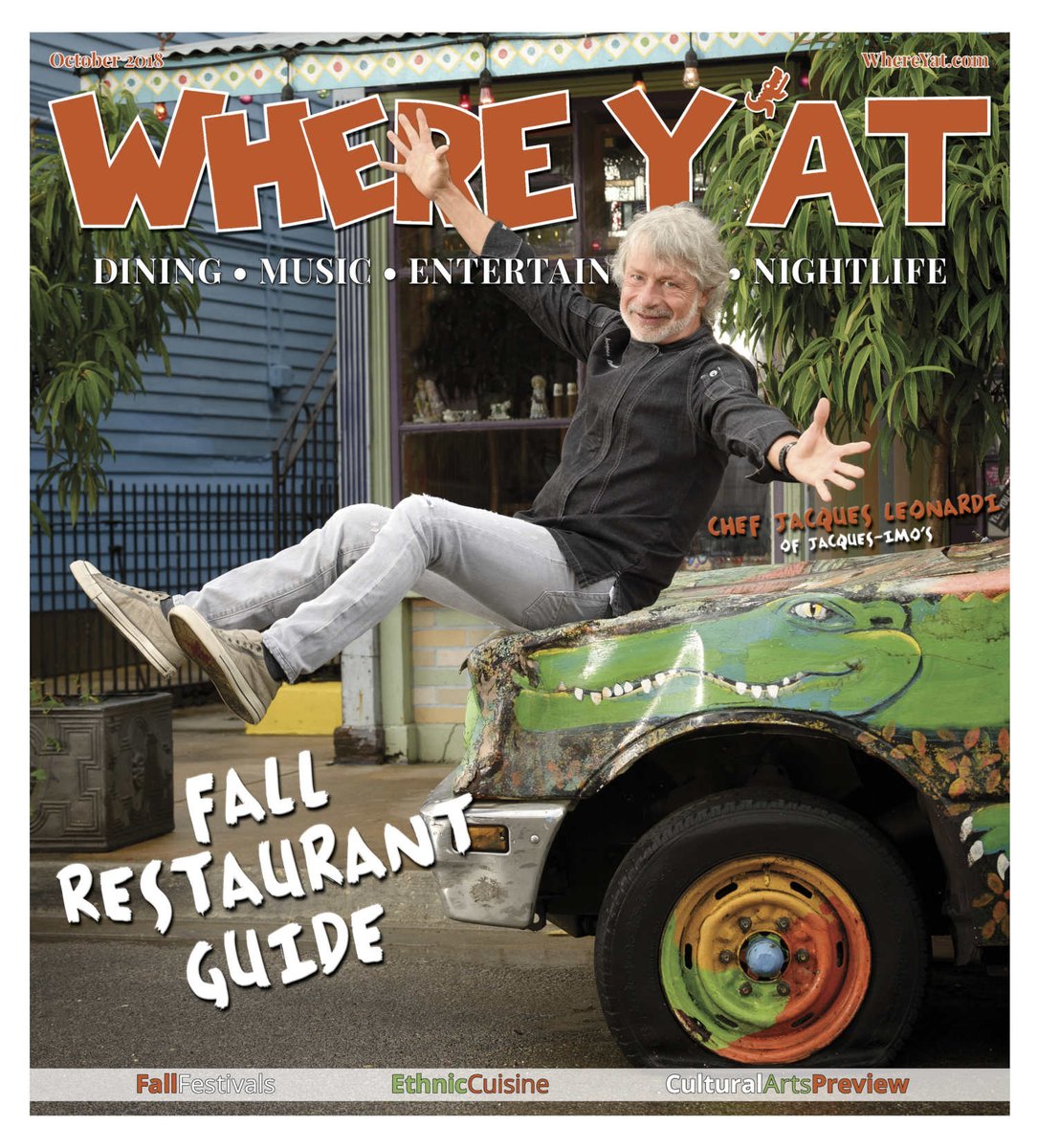 Our Fall Restaurant Guide is out on the stands! Do you have your copy? whereyat.com/latest-issue
