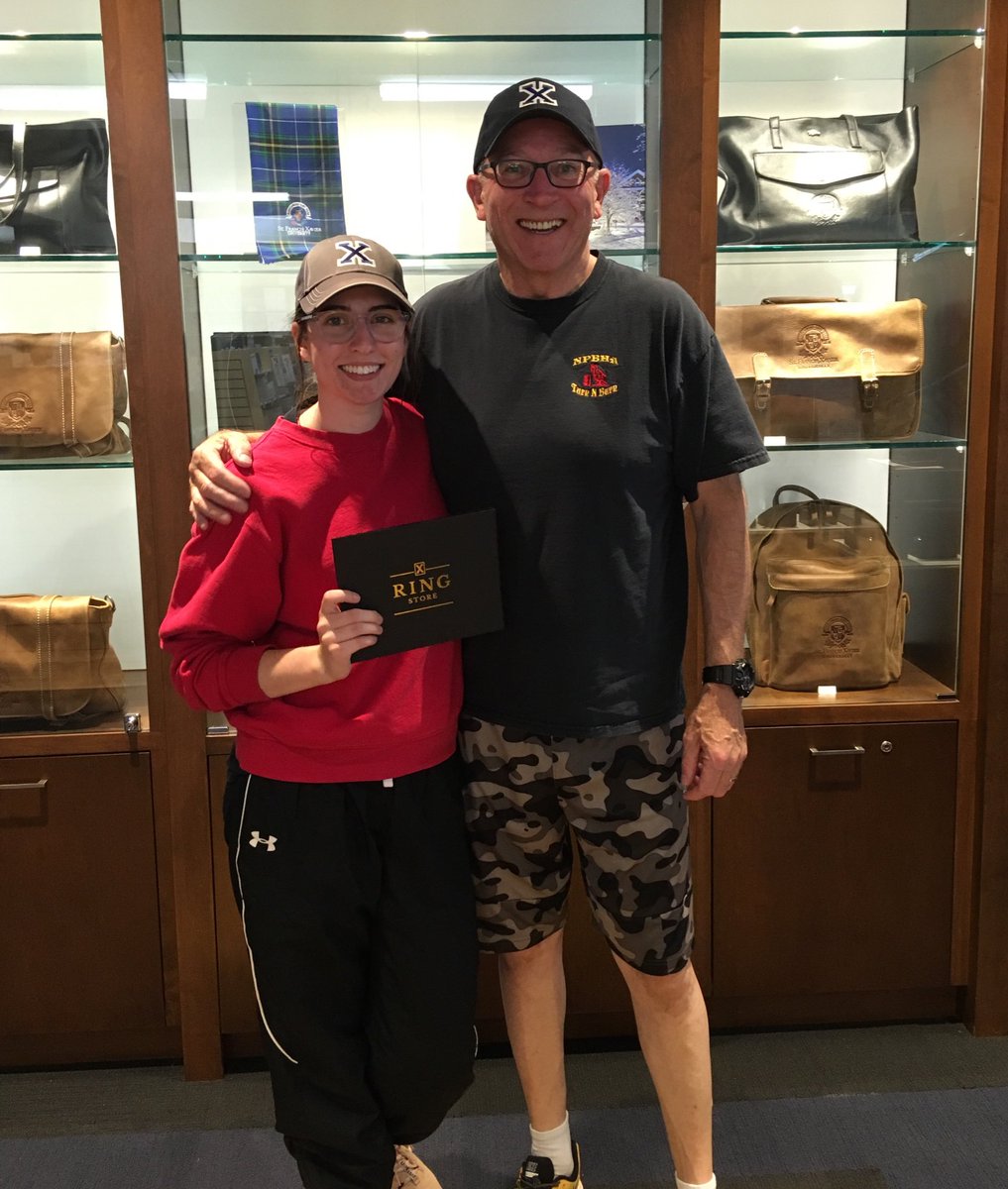 xringstore's tweet photo. Family support is important when working toward your degree and of course ordering your X-Ring! Congratulations Jesse. #stfx #stfxuniversity #stfxring #xringstore https://t.co/OOuMpfRIuC