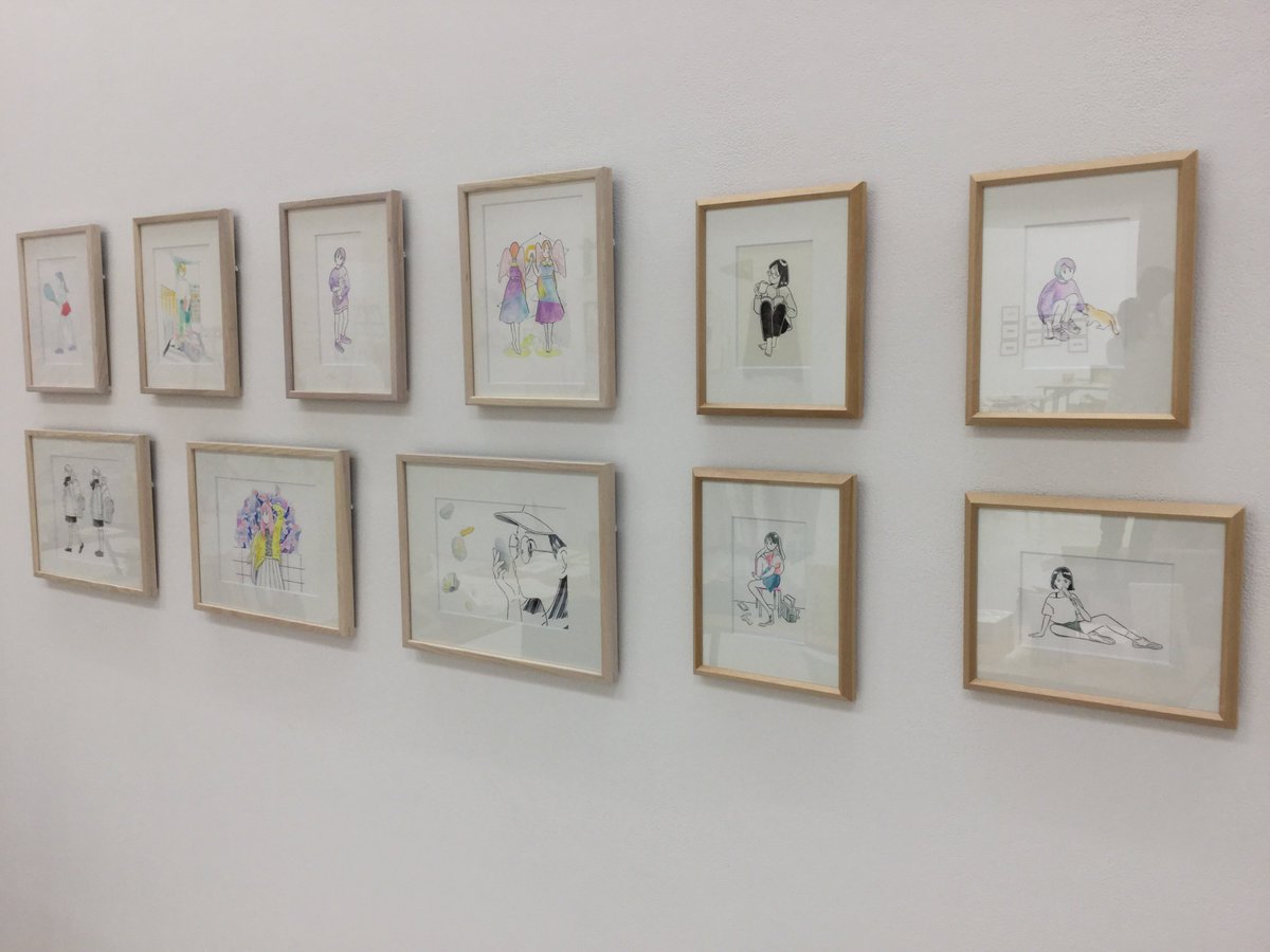 takahashiyukiii's tweet photo. 昨日イラストレーション・フェスティバルが無事に終了しました。いろいろな方にお声がけいただき、とてもとても励みになりました。お越しいただいたみなさまと、出展者のみなさま、手紙社さん、本当にありがとうございました。絵をとおしてお返しできるようこれからもがんばります！ https://t.co/E7B2itrz3Z