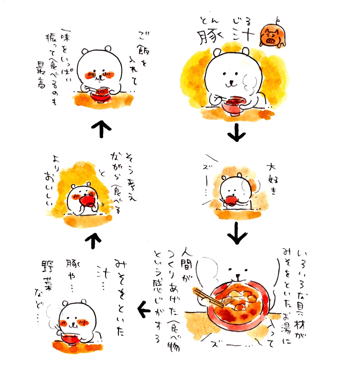 少し寒くなってきた時に無性に恋しくなる豚汁の美味しい食べ方