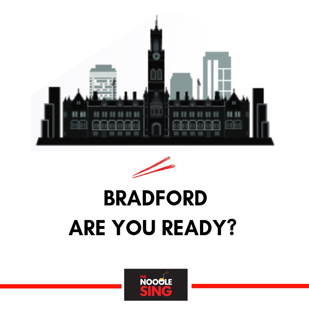 Bradford | Are you ready? | The countdown is on until the launch of @TheNoodleSing |

#Bradford #BradfordFood