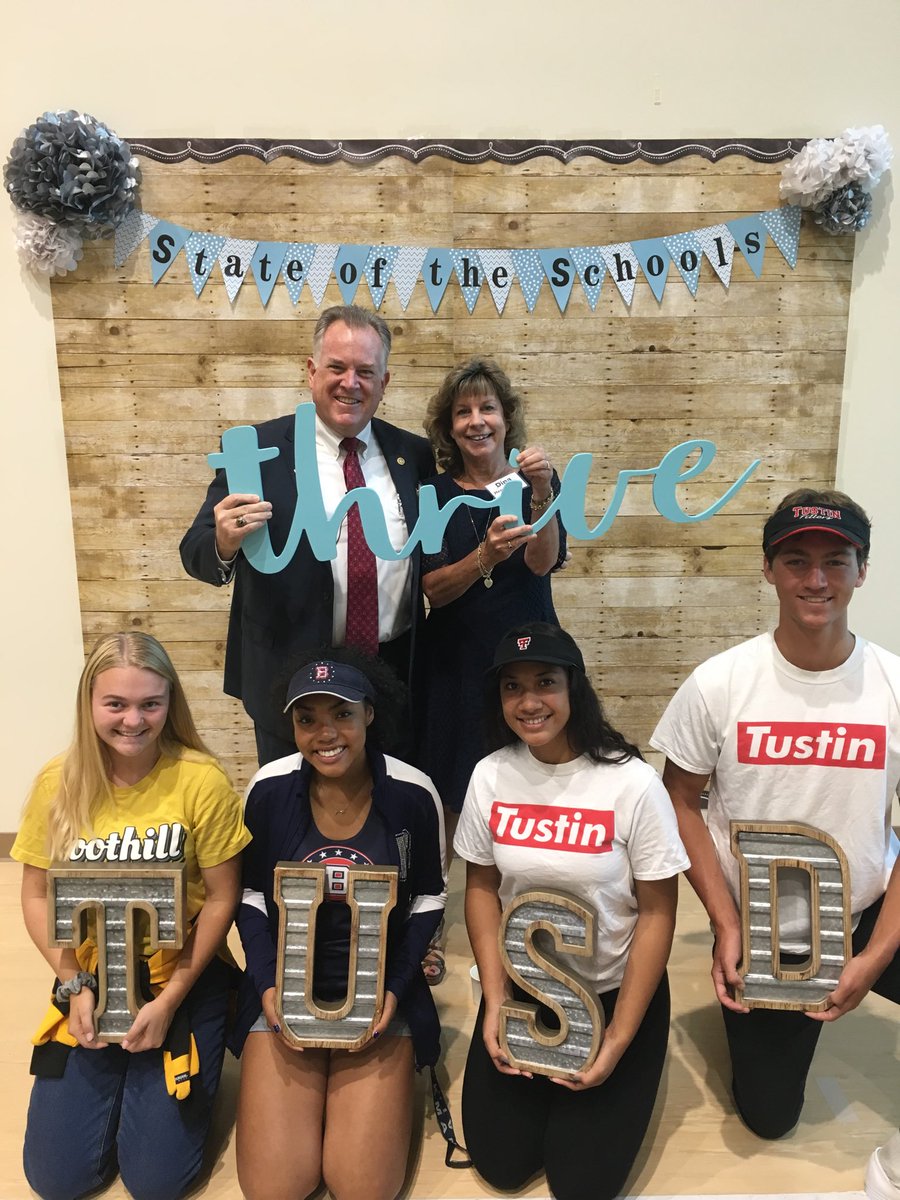 #TUSDthrives because of YOU!! ⁦<a href="/suptfranklin/">Greg Franklin</a>⁩ ⁦<a href="/TUSDschools/">Tustin Unified</a>⁩ ⁦@tpsf⁩ #weareTUSD