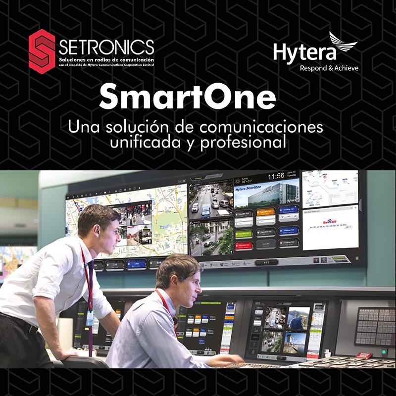 setronicssas2's tweet photo. Plataforma de comunicación unificada SMARTONE....., https://t.co/pkmL9abauc 
#SetronicsHytera https://t.co/4SN7GbgPSs