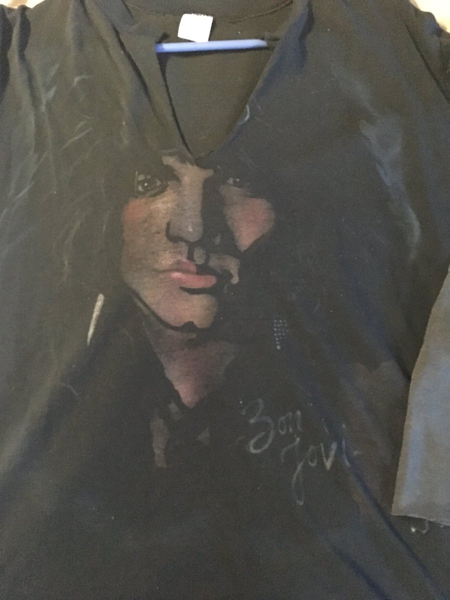 cg5772's tweet photo. @jonbonjovi had these shirts since I was 14. I am now 46 and still loving your talents and passion!!! ROCK ON MR BONGIOVI https://t.co/1kNQKmxLzZ