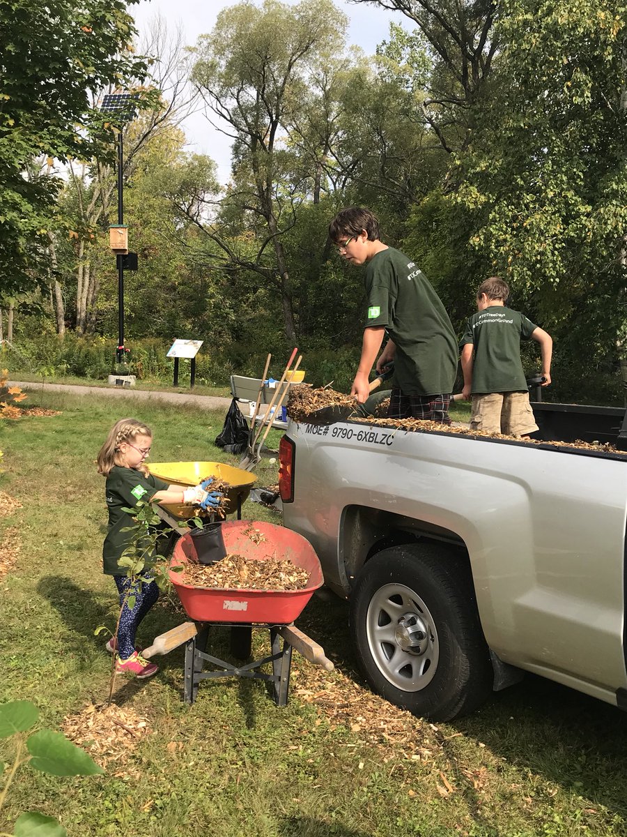 hayryanjohn's tweet photo. Bailey just completed her 6th TD Tree plant in #NorthBay. She’s ready to get her paws dirty again next year! @TDFEF #DogsofTwittter #tdtreedays #500trees https://t.co/DrFf9Wer3o