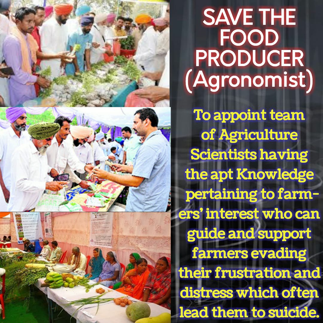 TheWelfareWork's tweet photo. #अन्नदाता_बचाओ_मुहिम
@Gurmeetramrahim 
To guide &amp; support farmers evading their frustration&amp; distress,every year DSS is organising 'KisanMela'where team of agriculture  Scientist having d Knowledge r appointed to guide farmers about  d development in farming &amp;to organic farming https://t.co/XaHoxWbQFF