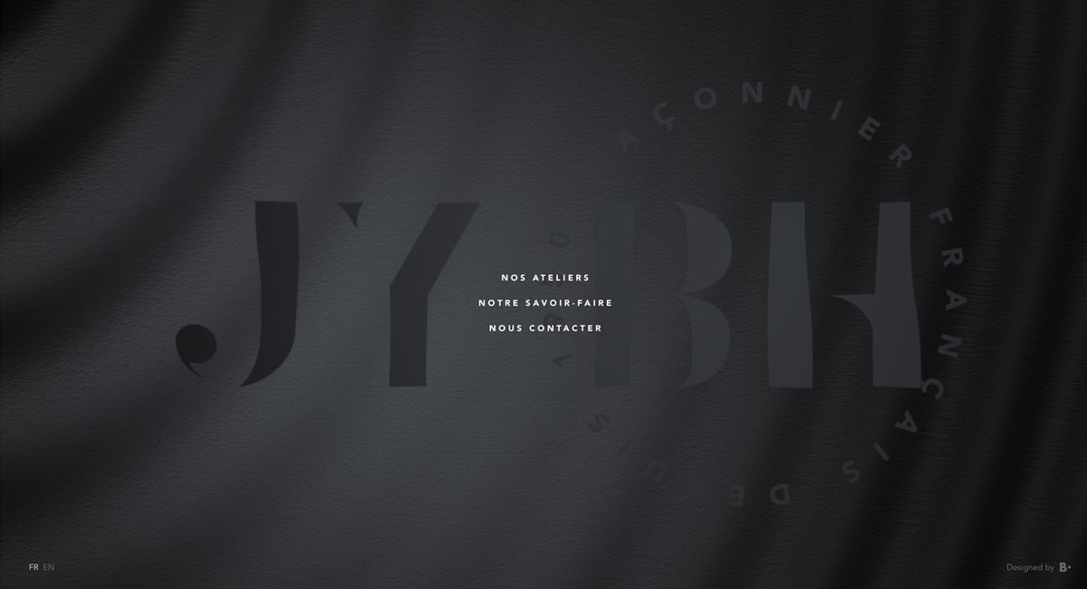 Awwwards Sotd Goes To Jy Bh With More Than 40 Years Of Experience The Group Jy Bh Consults Bonhommeparis France To Entrust The Creation Of Its Brand Identity And