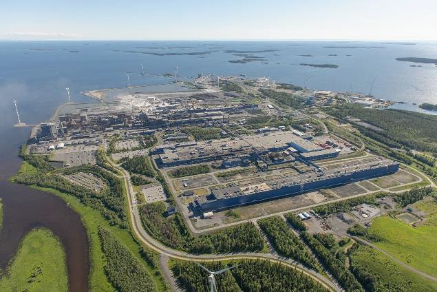 Dennis Oates, CEO, toured the Outokumpu Tornio, Finland site today.  This site is an integrated stainless stell and ferrochrome production unit employing approximately 2,100 employees.