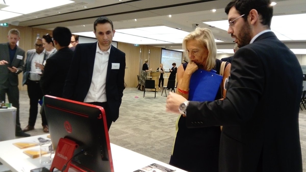 conigital's tweet photo. Demo round of our fleet management system in 3 minutes. .thoroughly enjoyable! @cambwireless #DSRUPT #FutureofTransport https://t.co/7ufp7bqXXO