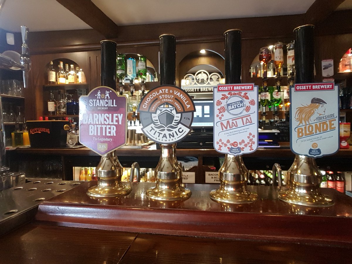 TapOssett's tweet photo. Lovely line up this week with somthing for everyone. 
#titanicbrewery
#Ossettbrewery
#stancillbrewery https://t.co/obKOBtjS6w