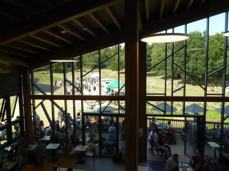 RSPBSherwood's tweet photo. And we're open! 

Whether you’re a regular explorer, or an occasional visitor, you might have heard on the grapevine about the new Visitor Centre at Sherwood Forest 👉https://t.co/K4eObQpj8Z https://t.co/xuRml2pU8q
