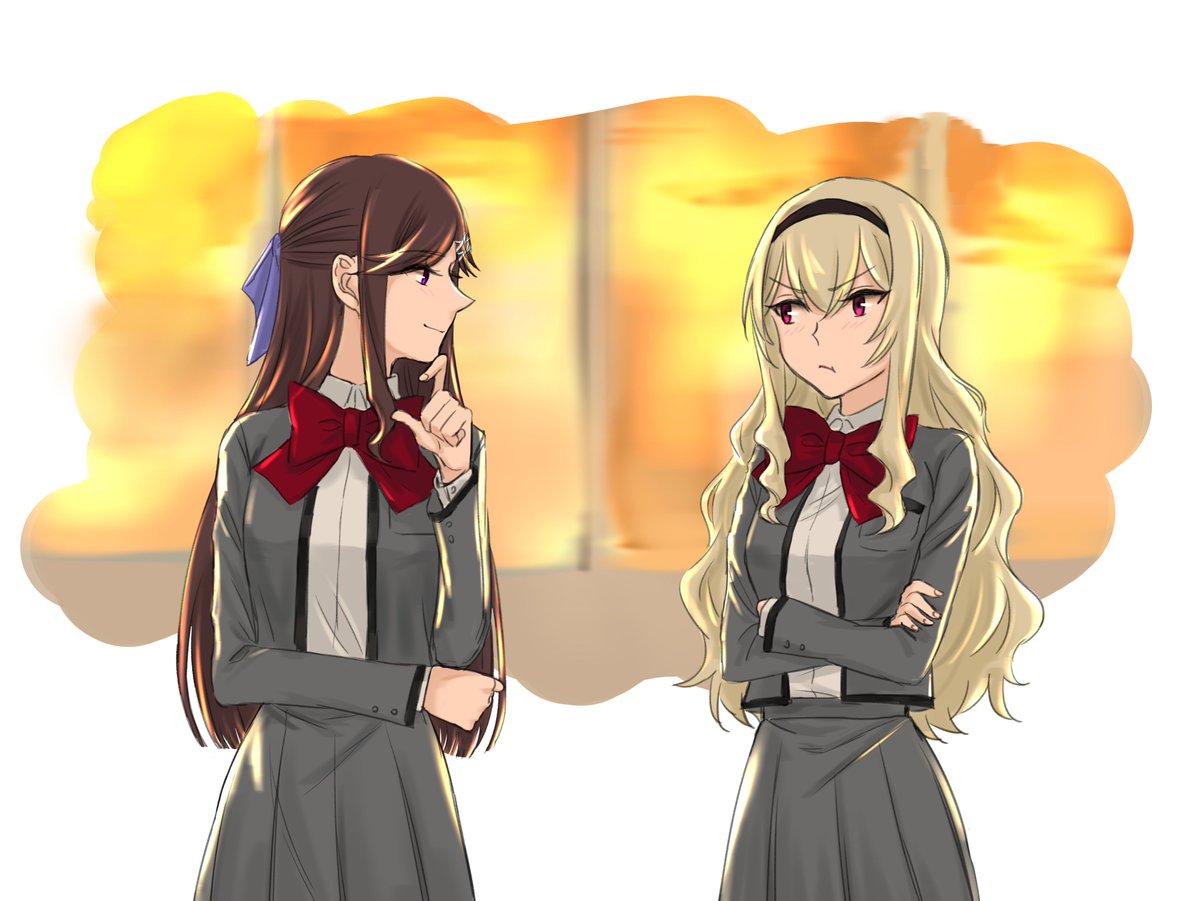 Yoru Sur Twitter 怒ってる顔も可愛いですよ Ma Claudine ほんっとヤな女 真矢クロ スタァライト Revuestarlight