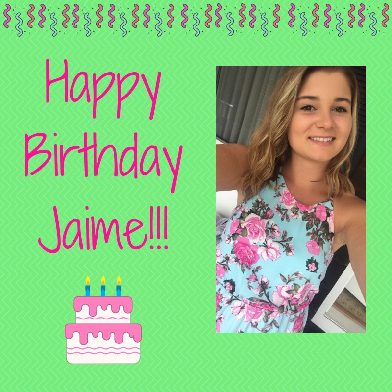 scsu_recfit's tweet photo. We would like to wish a happy birthday to one of our newest staff members Jaime! Thank you for everything you do at the FC! We hope you have an awesome day!!! #fcfam #scsufit https://t.co/mpUfcLX9ak