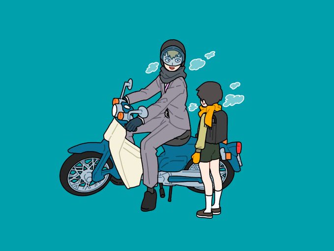 「ヘルメット モータービークル」のTwitter画像/イラスト(古い順)