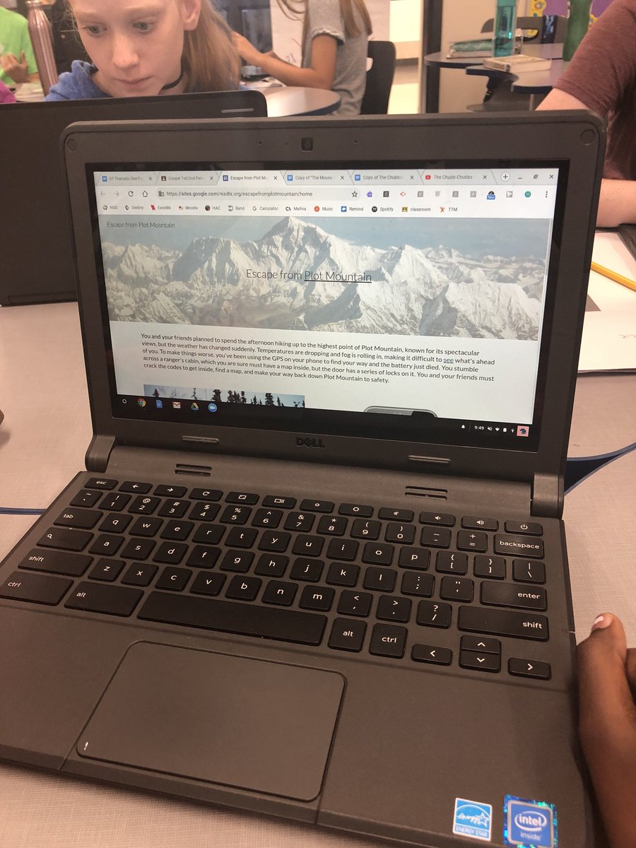 MsJ9T's tweet photo. Wow #outthebox teaching RT @KirstieCooper8: A little digital escape room to start our Monday. #canyouescape #plotmountain @rdbtwnthelions @LeoAdamsMS #expectthebest https://t.co/vSTPtY0Der