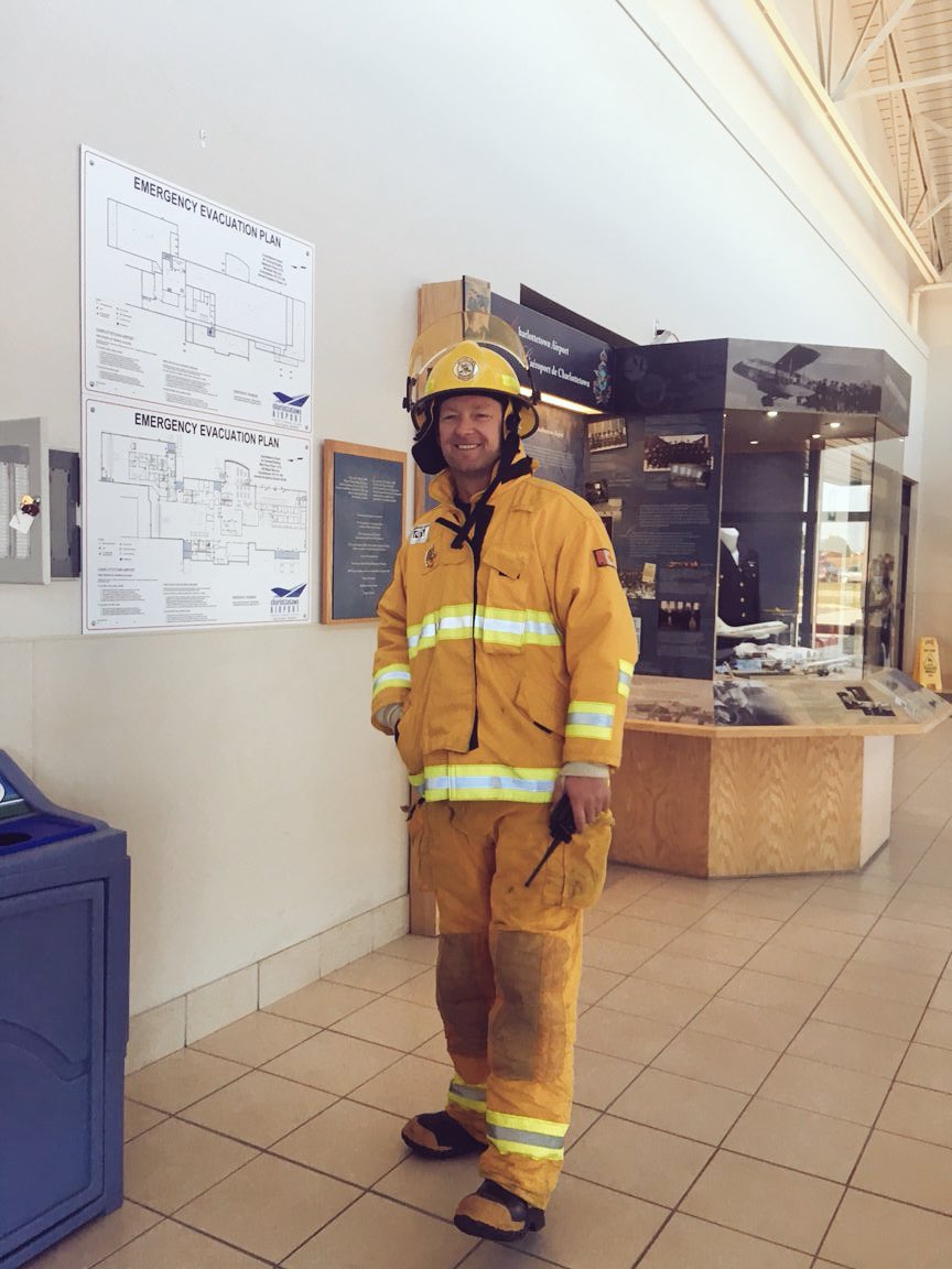 flyYYG's tweet photo. Canadian Airports Safety Week is back! We kicked off Day 1 with a pancake breakfast, presentation and a surprise fire drill for tenants. We canโt wait to see what the 28 other airports did for Worker Safety Day. #CASW2018 https://t.co/6zvIAjFHpm