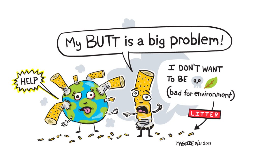 MADink401's tweet photo. Secondhand smoke is bad for you: What about my secondhand Butt! •  #Cigarettes #CigaretteButts #Pollution #Sustainability #GREENsupplychain #SupplyChain #Litter #Recycle #innovation #innovate • #HowDoYouEarth? #MADinkStudioRI https://t.co/SgKnmWnDRo