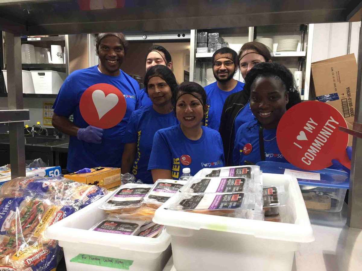 Kudos to #tcsempowers for showing #locallove with @UWGreaterTO and @YWSToronto - one young person without a home is one too many!