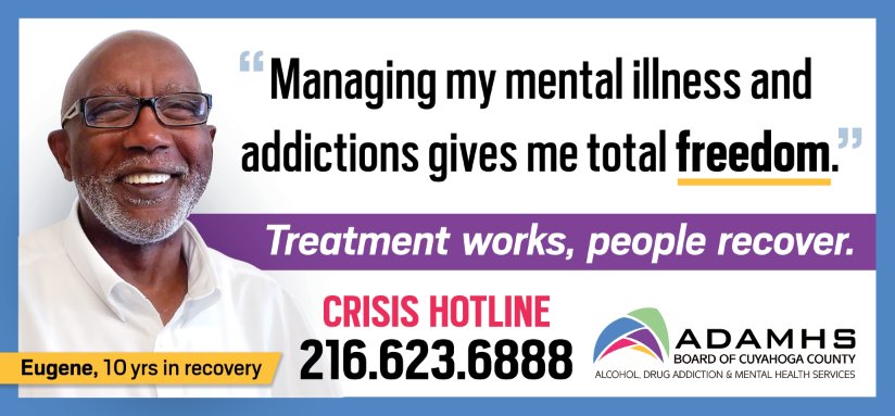 All month long, we'll introduce you to our #RecoveryMonth billboard participants. Today, meet Eugene who's celebrating 10 years in #recovery. "Managing my #mentalillness and #addictions gives me total freedom," he shared. Thanks for celebrating #RecoveryMonth with us! #endstigma