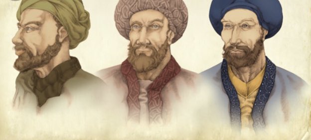Banu Musa Brothers. Three brothers from 9th century Baghdad who were master mechanics and invented automatic fountains, musical machines and lamps that would mechanically dim etc. Their book ‘Kitab al Hiyal’ (The Tricks Book) inspired Al Jazari.
