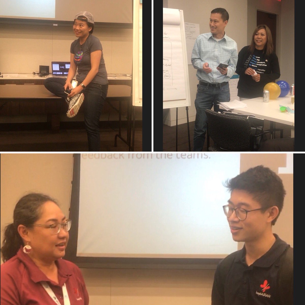 shrlysnz's tweet photo. Dedicated &amp; Committed @ATT_InspirASIAN leaders participated in Design Thinking Strategy Session AFTER #ATTERG18 #ATTDayOfService and late evening social activities! Honored to have Abhi Ingle join us for a session. #2019HereWeCome #ATTimpact #LifeAtATT #ATTDiversityAndInclusion https://t.co/zvWwpu8R2n
