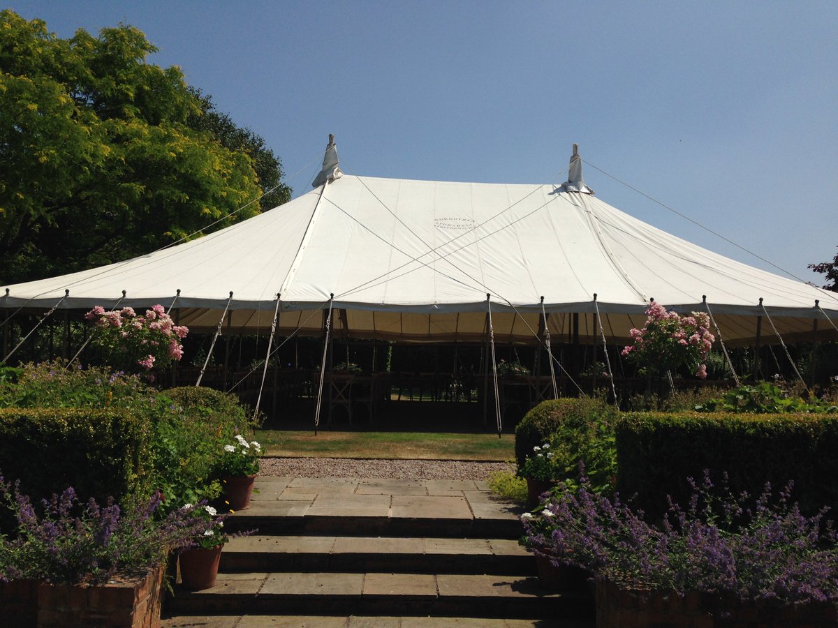 One of our stunning marquees in the beautiful Claverley. #blueskies #summertime