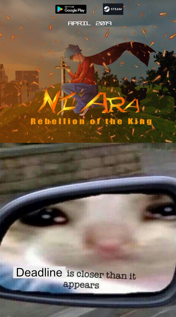 ayushraj1024's tweet photo. The many pains of a developer.
Niara: Rebellion Of the King Visual Novel RPG
Trailer: https://t.co/X55R35kJcj
Demo: https://t.co/OWkax4WKGo
Demo (PC): https://t.co/2aVNWsj5fk

#renpy #visualnovel #visualnovelrpg #rpg #turnbasedbattle #storyrich #vidoegame #indiegame #niararotk https://t.co/F7zPt8xsrH