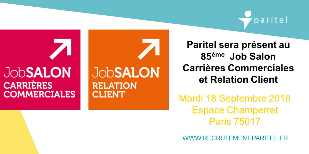 Vous n'avez toujours pas trouver  le poste de vos rêves? Vous êtes toujours en pleine réflexion  concernant votre avenir professionnel ?

Venez rencontrer une partie de l'équipe recrutement, ainsi que le Responsable adjoint des Ventes de la Région Ile de France! 
#Rentree2018