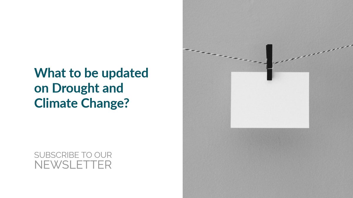 GlobeDrought - tackling #drought and #ClimateChange  
Subscribe to our newsletter -> eepurl.com/dHpA-j