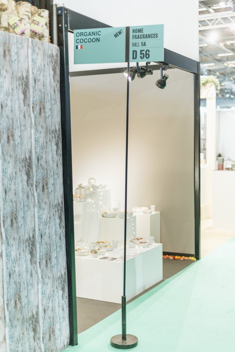 OrganicCocoon's tweet photo. Retour en images sur notre mignon petit stand du salon @MaisonObjet 💕 #MO18 https://t.co/Oe5NtKXmUJ
