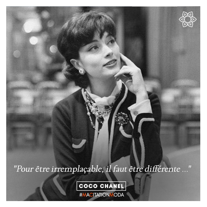 Capucine Moda Ma Citation Moda Pour Etre Irremplacable Il Faut Etre Differente Coco Chanel C Arnault Peter Capucinemoda Citation Mode Citationdujour Quoteoftheday Quotes Cocochanel Elegance Blackandwhite Stylewoman Capucine Moda Ma Citation Moda Pour Etre Irremplacable Il Faut Etre Differente Coco Chanel C Arnault Peter Capucinemoda Citation Mode Citationdujour Quoteoftheday Quotes Cocochanel Elegance Blackandwhite Stylewoman