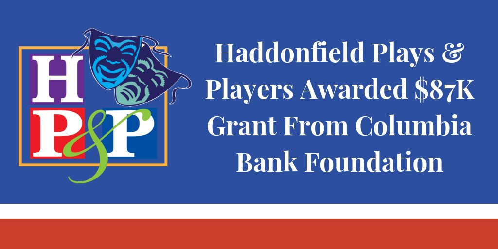 HaddonfieldPlay's tweet image. We're thrilled to share that HP&amp;amp;P was awarded an $87K grant from the @ColumbiaBank Foundation! bit.ly/HPPCBFGrant