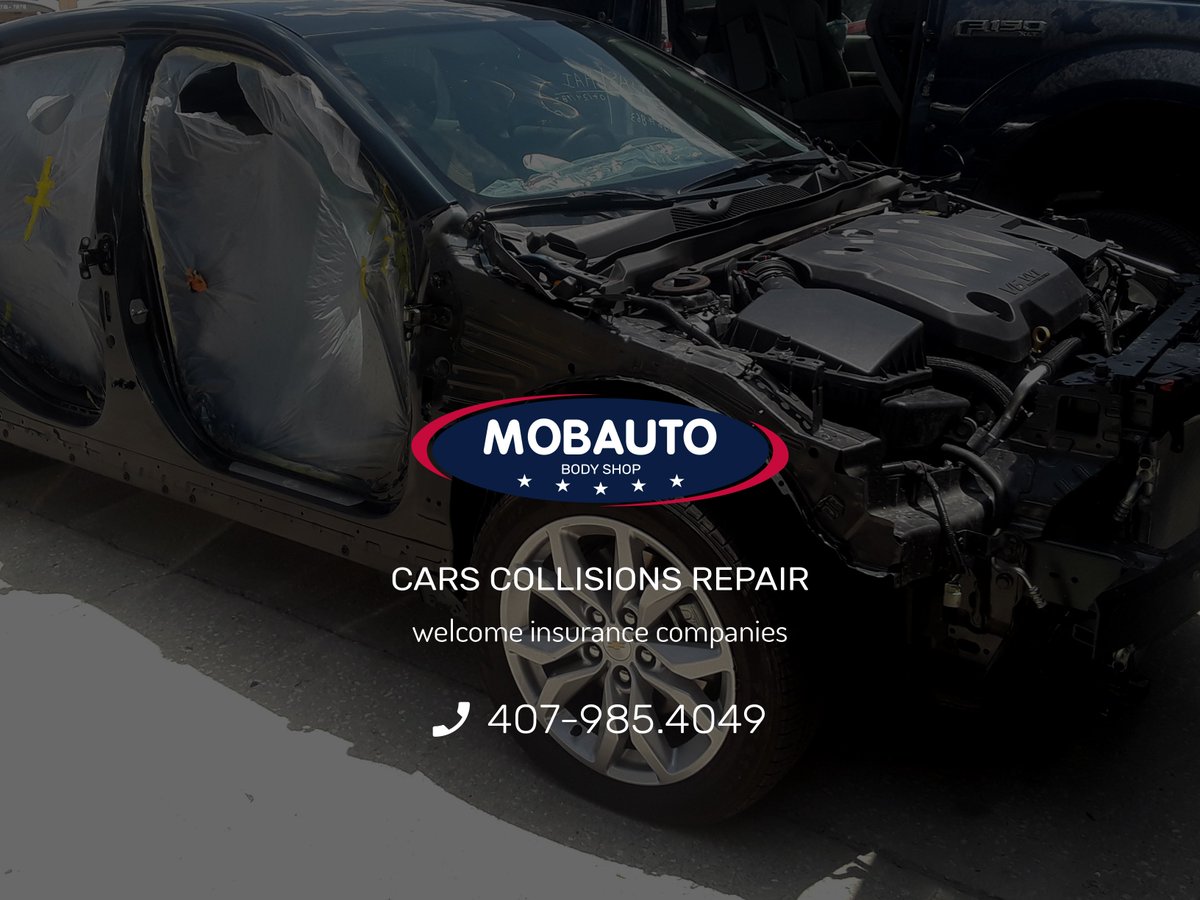 At #mobauto we are happy to assist you! Visit our workshop at 630 Ferguson Dr. # Orlando, Florida 32805.

#CarCollision #BodyShop #Bodywork #Takecareofyourlife #Repair #Heavydamage #Lightdamage #Samedaybumpers #paintl #Orlando