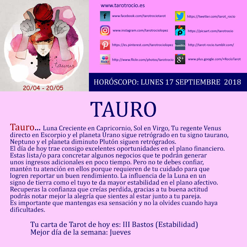 tarot_rocio's tweet photo. #Tauro: #Taurana, #Taurano... #Luna #Creciente en #Capricornio, #Sol en #Virgo, tu #regente #Venus directo en Escorpio y el planeta Urano sigue retrógrado en tu signo taurano, #Neptuno y el #planeta diminuto #Plutón siguen #retrógrados. El día de h❤️❤️
https://t.co/7gXpKUnOH8 https://t.co/8r33bO7drR