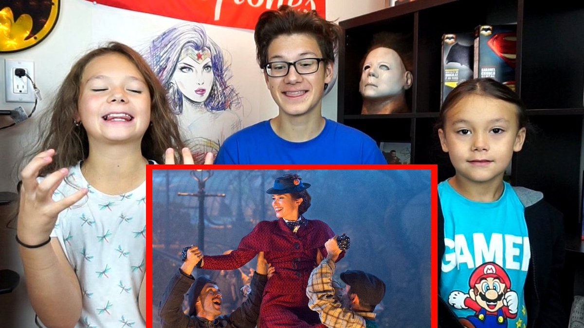 TheSkitFam's tweet photo. ☂️#MaryPoppins Trailer Reaction! #EmilyBlunt sings! https://t.co/6E8EvwS06p https://t.co/0drcPLBs37