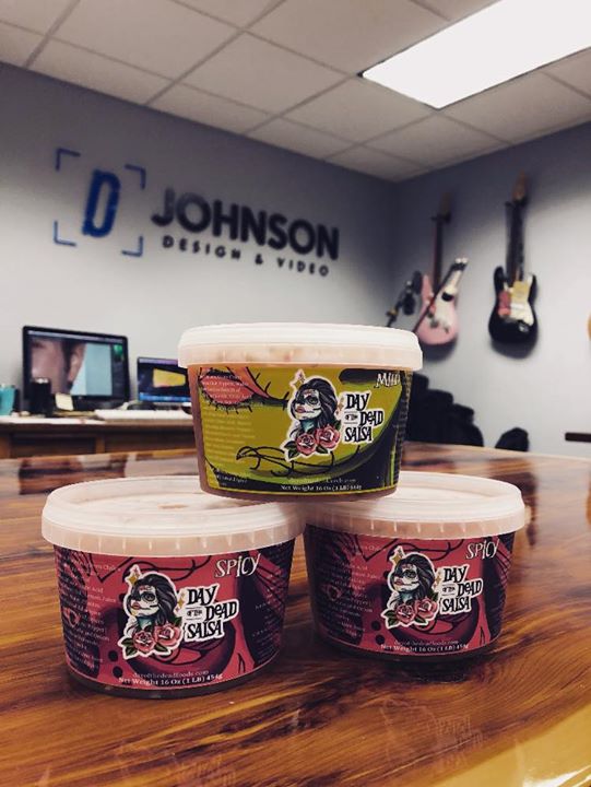 GetJRCreative's tweet photo. Thank you to Champion Health Chiropractic for sharing the love with some Day of the Dead Salsa! #numnumnum #buenosdias #dothesalsa #amigustocomersalsa https://t.co/uUruce4HBe