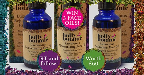 SupplementPlace's tweet photo. For a chance to #win 3 luxury @HollyBotanic face oils:
• Follow us
• RT this post
#competition ends at 11am 24/9/18. Winner will be DM'd for delivery details.
Good luck! https://t.co/tNEEzypz1Y