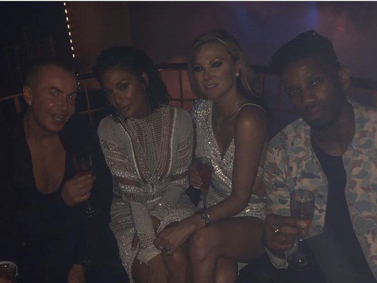 ThxAmsterdam's tweet photo. Beautiful @NicoleScherzy at London Fashion Week https://t.co/heBBVzGNso