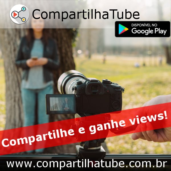 compartilhatube's tweet photo. Divulgue seus vídeos e canal Youtube e aumente suas visualizações!  Faça parte da comunidade CompartilhaTube!  #compartilhatube #youtuber #ganheviews
Baixe o Aplicativo no Play Store: https://t.co/7Sh5sDuKgM 
Acesse ao site: https://t.co/pTgvMN9aNU https://t.co/q0g7U71nID