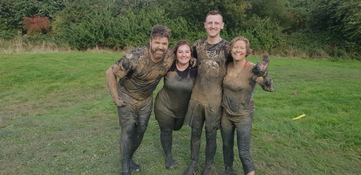 thepropertycent's tweet photo. Well done to our #Tuffley Branch Manager, @LeonMSHolder, and his 'Tooflay Massive' team - Kaylee, Liam and Melanie - plus our Stroud Administrator, Karen, on completing the #devilmudrun this weekend. We love the pics! 👣👏🏻 #mondaymotivation https://t.co/C05Qds15RS