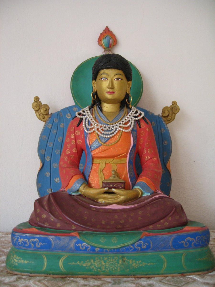 KhenpoRinpoche's tweet photo. The Great #Terton Sera #Khandro Meets #Vajravarahi
https://t.co/qGZI4BsOBr
This teaching includes Vajravarahi's advice from Guru Padmasambhava about the extraordinary specialness of the female body (5:32 min). https://t.co/20h4NYCzGd