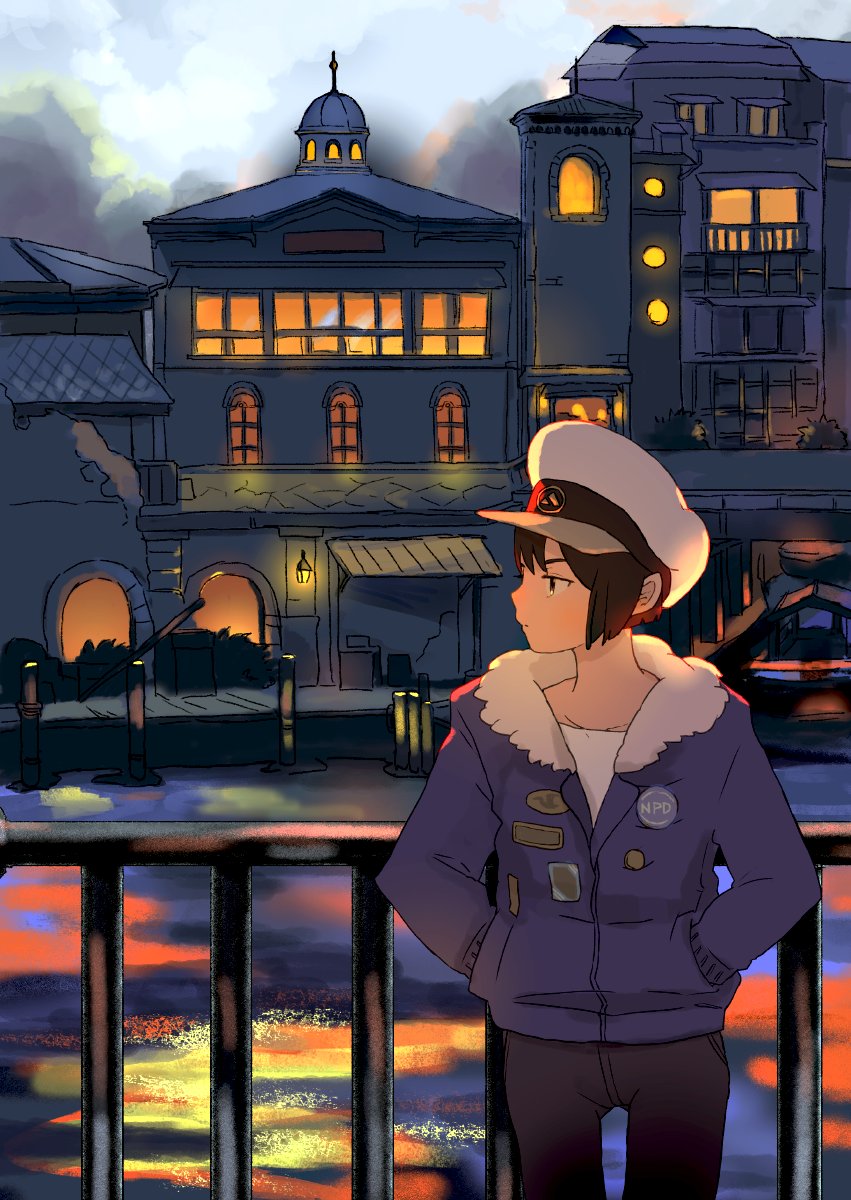 「#平成最後の秋限定絵描きさんと繋がりたい
旅の中の日常と一瞬をテーマに創作してま」|高市 🛵のイラスト
