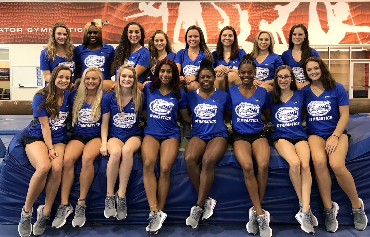 JennyRowlandUF's tweet photo. If you think this Fall Swamp Season is 🔥, just wait for gymnastics season with this squad!! 💥👊🏻🐊💙🤸🏼‍♀️ #GoGators #WeChomp #officialstartday https://t.co/N1pH4Fckkr
