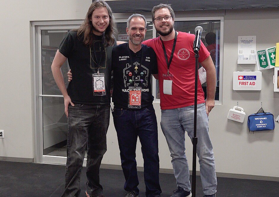 firstbuild's tweet photo. Huge congratulations to our top 3 winning teams at our 2018 Mega Hackathon! Thank you to everyone who participated and made this possible. #HackTheHome https://t.co/AfYyD6U0RW