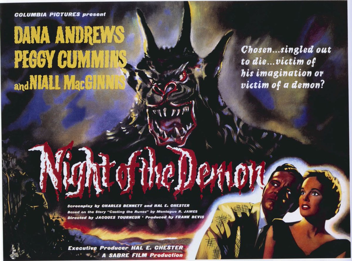 WestNorwoodFFF's tweet photo. To celebrate #Halloween this year we are screening 2 free movies - Night of the Demon (1957) @BooknRecordBar on Sunday 28th October and this year's cult hit #Hereditary @tgnwpub on Halloween night #doyoulikescarymovies #westnorwood #freefilms #nightofthedemon #culthorrorfilms https://t.co/TX7dNFPpam