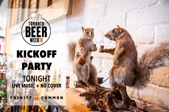 Trinity_Common's tweet image. Trinity Common @TorontoBeerWeek Kickoff Party Today!
Join us for live music and great beers!
No cover!
Cheers! 🍻