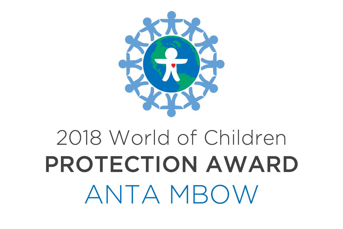 Empiredenfants's tweet photo. Nous sommes ravis de vous annoncer qu'Anta Mbow est lauréate du prix de la protection de l'enfance décerné par l'organisation internationale basée aux Etats Unis @WorldofChildren. #Kebetu #Senegal #Children https://t.co/ElyPLfRy9f