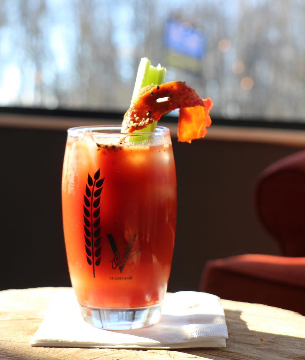 It's Monday, we know that it sucks. Make your Monday "Mary" again with one of our famous Bloody Mary's! We use all natural tomato juice, fresh celery, candied bacon and <a href="/V1Vodka/">V-One Vodka</a> !